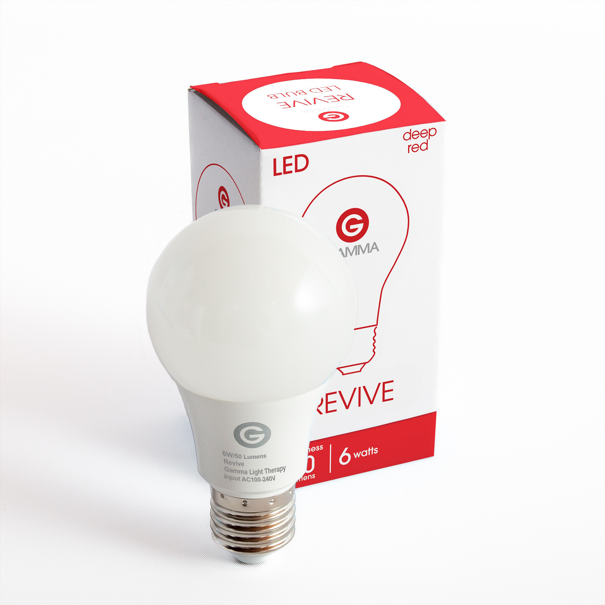Revive bulb and packaging by gamma